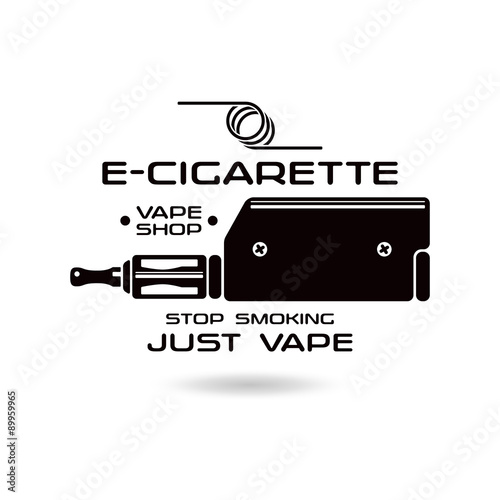 E-cigarette emblem