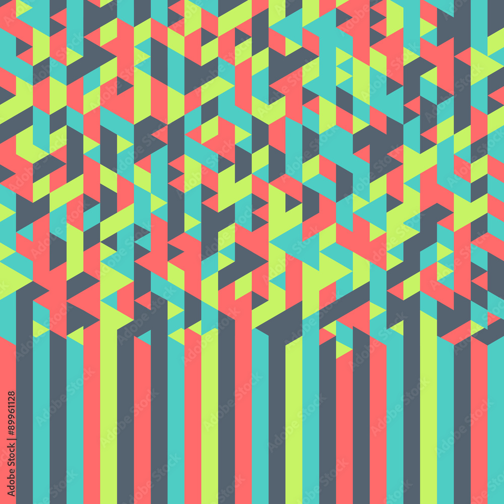Abstract Geometric Background. Mosaic. Vector Illustration. Abstract Geometric Background. Mosaic. Vector Illustration.