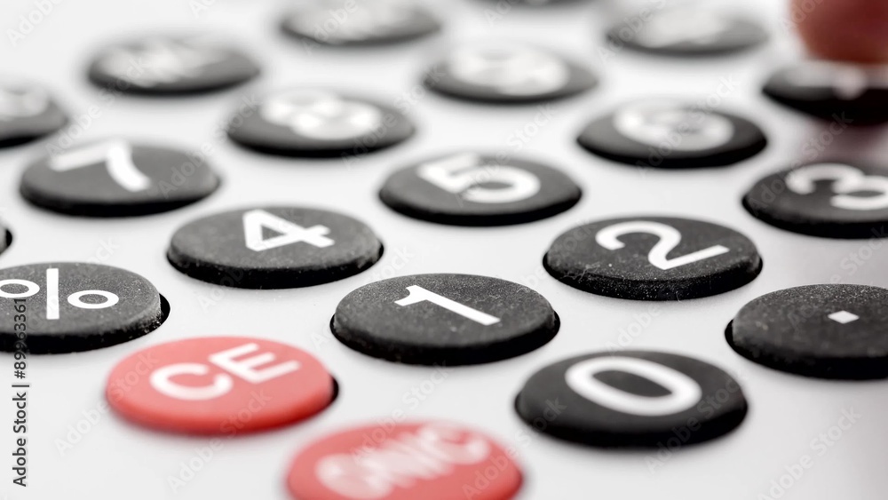 close up on the keys of a calculator
close up on the keys of a calculator