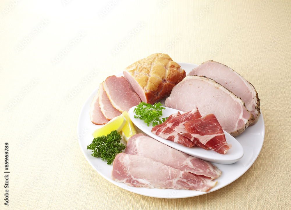 生ハム ロースハム パストラミ ホワイトロースハム 肩ロースハム Stock 写真 Adobe Stock