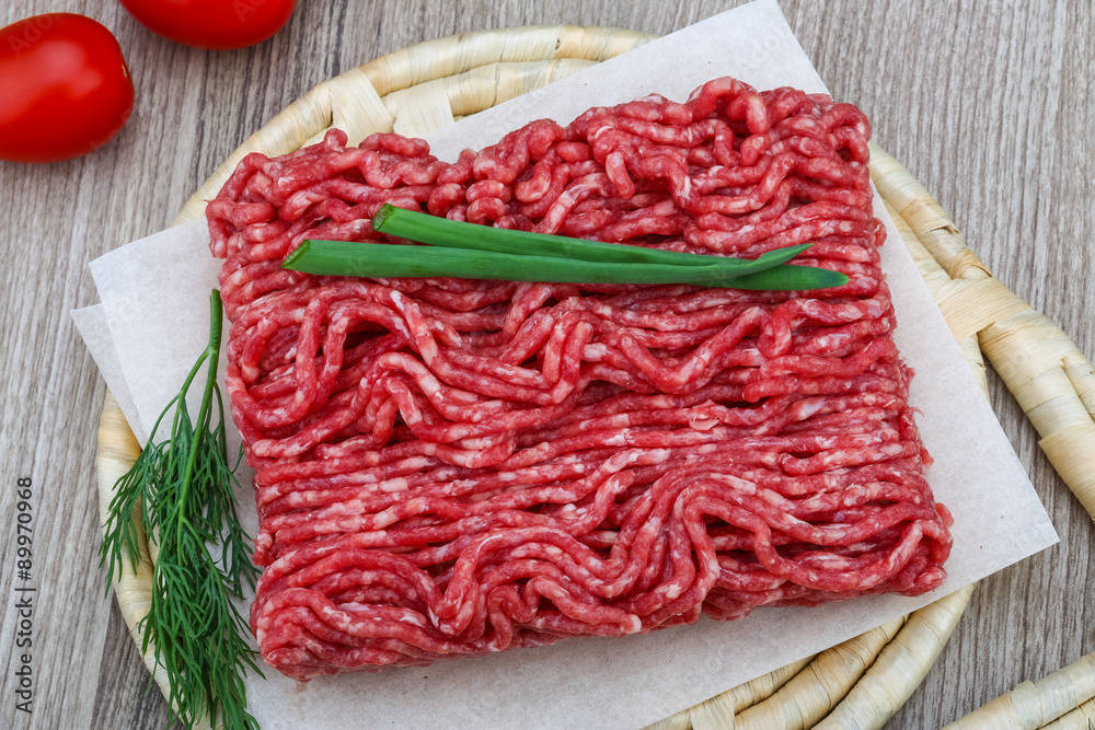 Raw minced meat Raw minced meat