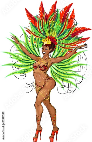 samba dancer
