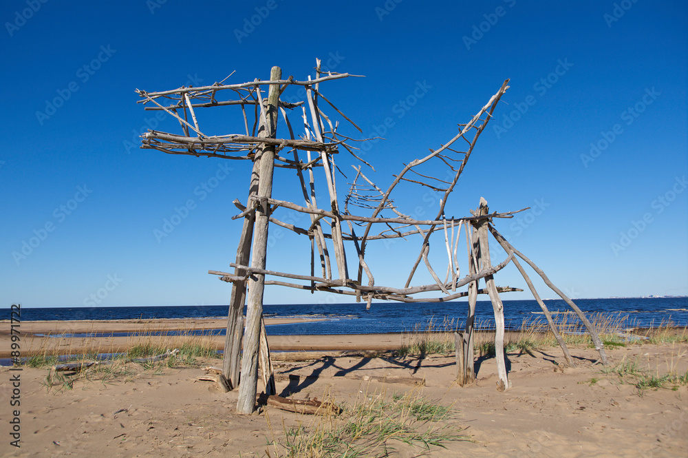 Wooden installation