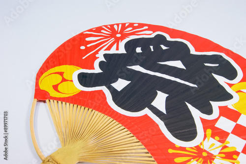 祭りのうちわ