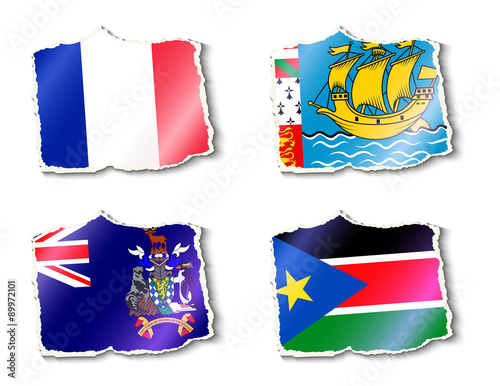 Free Download set of flags - GFXLoad