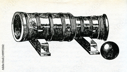 Turkish bombard from 16th centuri (92 cm) photo