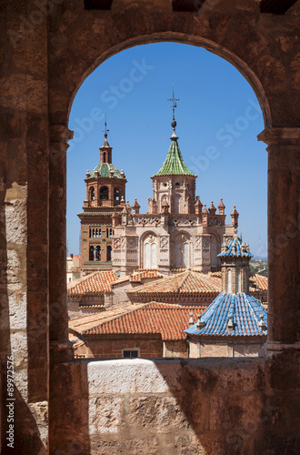 towers of Teruel cathedral