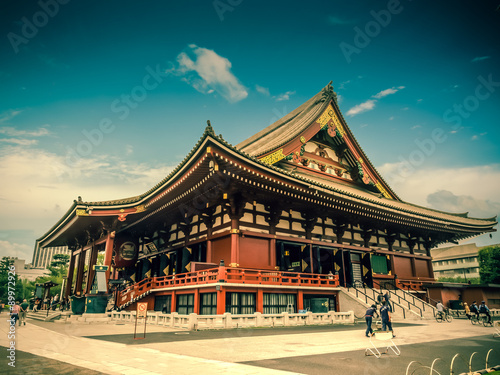 Senjoji Temple at Asakusa, Tokyo Japan