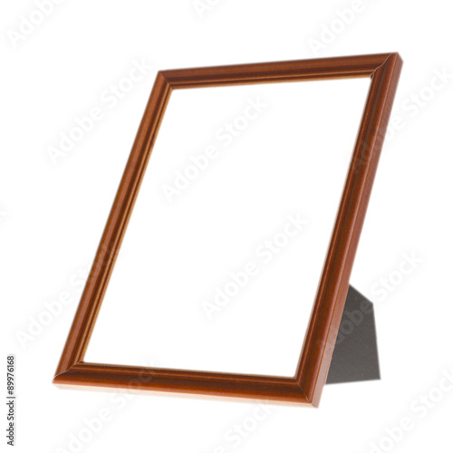 Picture frame isolated on white background