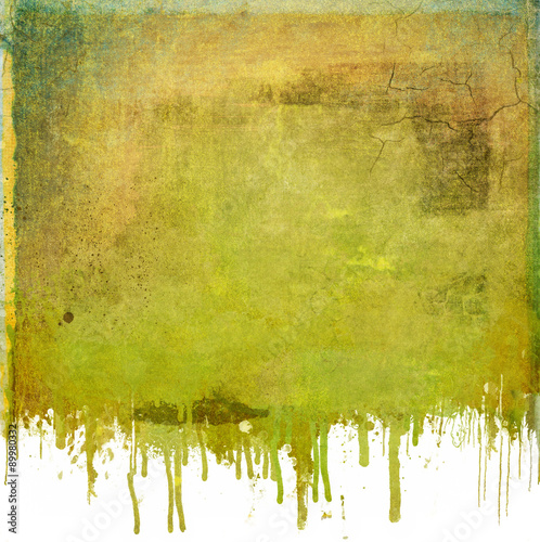 Grunge abstract dripping background