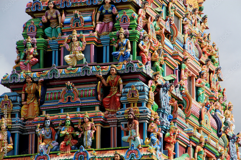 temple Tamoul, île de la Réunion