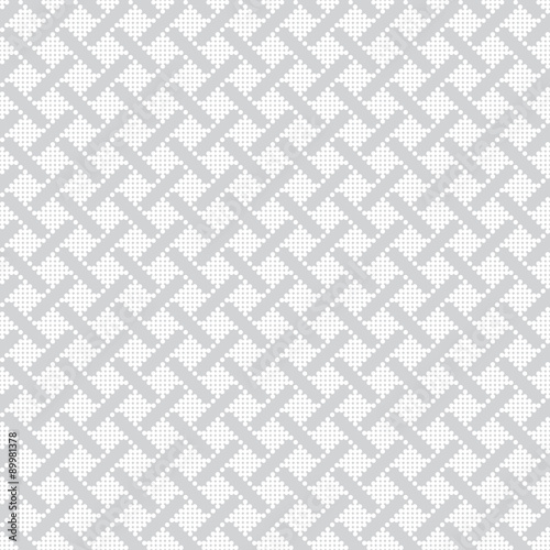 Pixel geometric seamless pattern