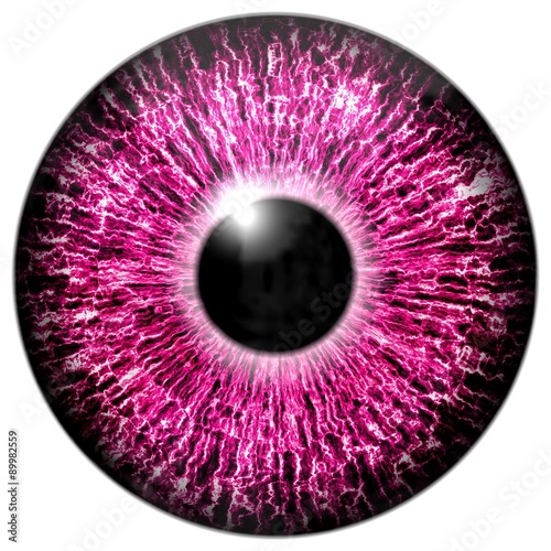 Purple eye