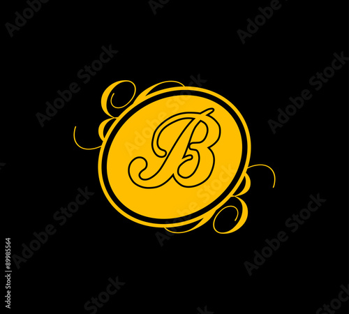 Luxurious Letters Logo B