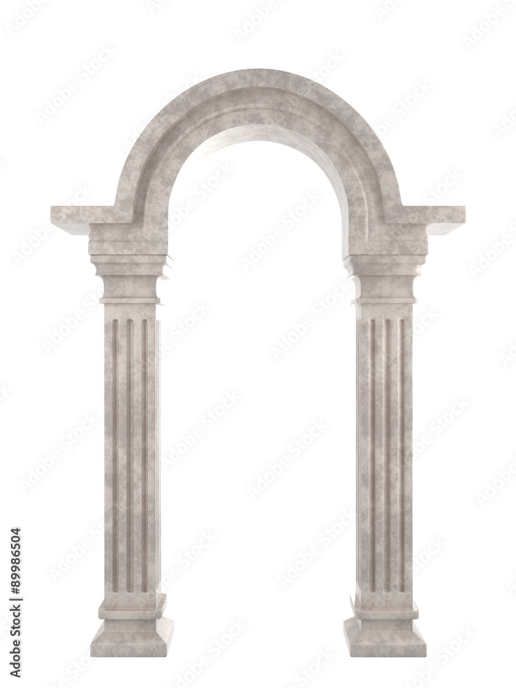 Square Columns Arc