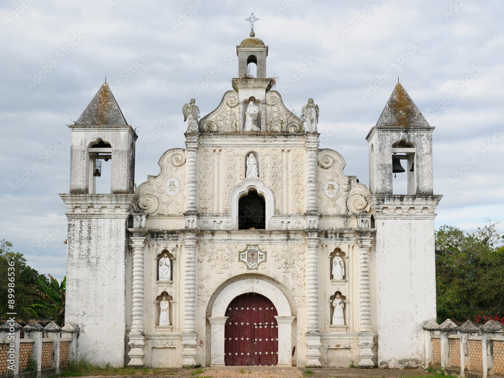 Honduras, View on the Iglesia La Merced of Gracias