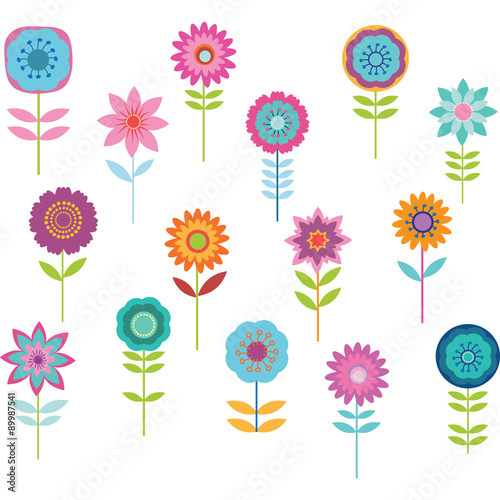 Cute Colorful Flower