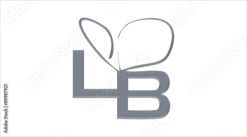 Obraz na płótnie Logo, LB, LaBOMBONIERA