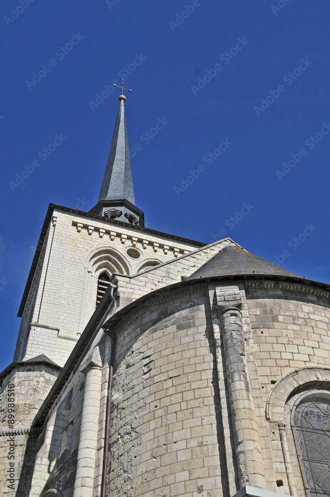 Saumur, La chiesa di Saint Pierre, Loira Saumur, La chiesa di Saint Pierre, Loira