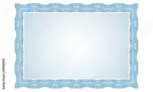 Vintage Certificate. Template diplomas, currency.