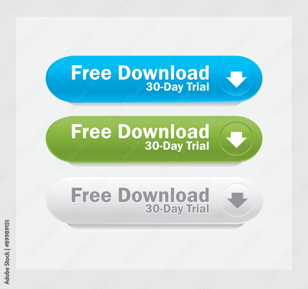 Vector Web interface buttons. Free download trial. Vector Web interface buttons. Free download trial.
