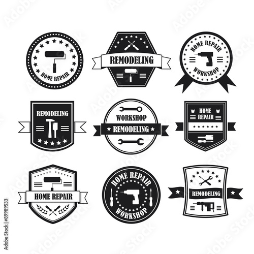 Set of working tools