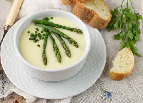 Asparagus soup