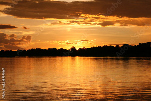 Sonnenuntergang Angola