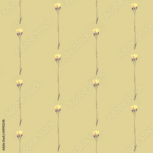 Print Seamless Pattern. Mandala Flowers with light background.
