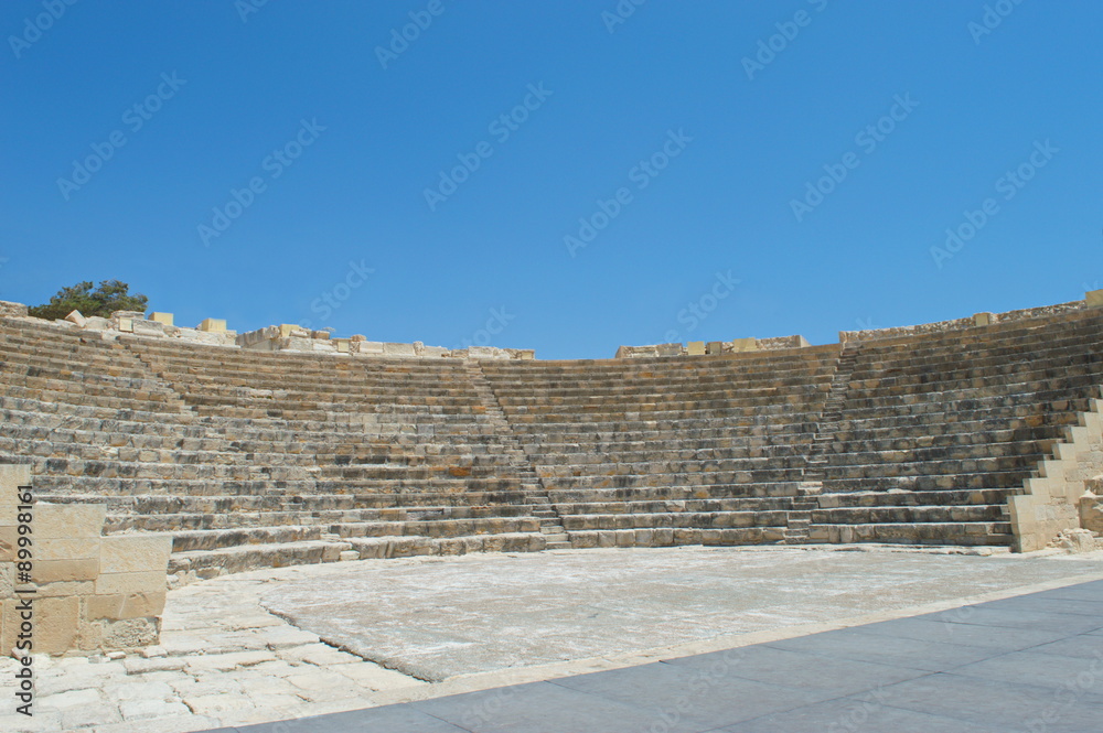 the amphitheatre of the ancient city