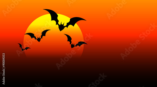 halloween, pipistrelli