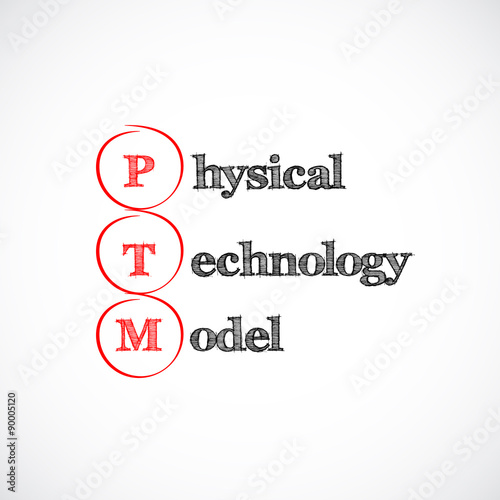 Acronym PTM as Physical Technology Model