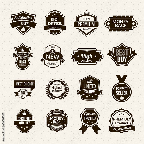 Luxury Labels Black