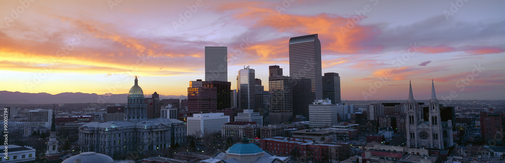 Φωτογραφία Skyline, Denver, Colorado