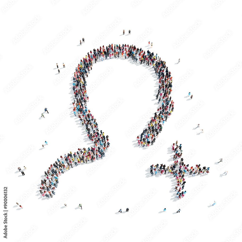people  shape  man  add isolated