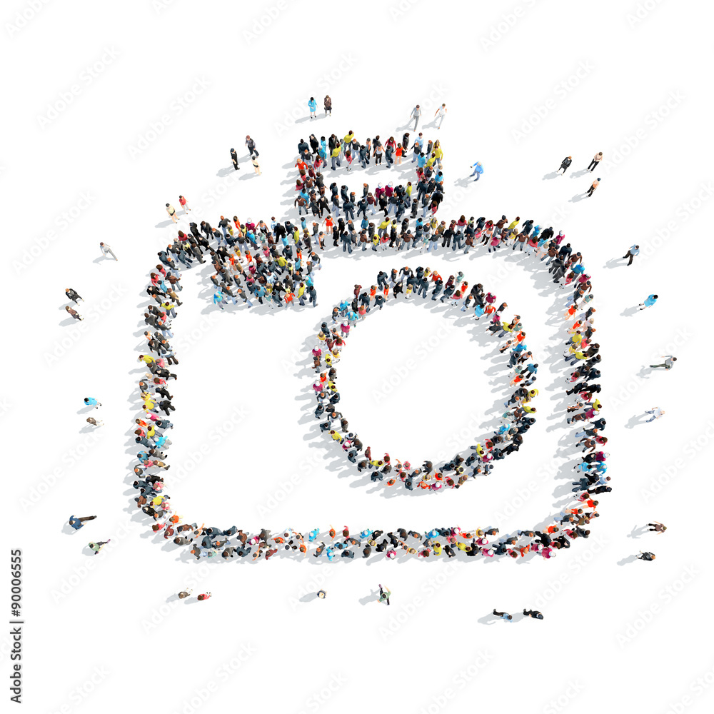 group people shape camera group people shape camera