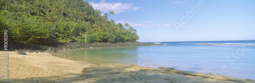 Kailio Beach in Ha'ena State Park, Na Pali Coast, Kauai, Hawaii