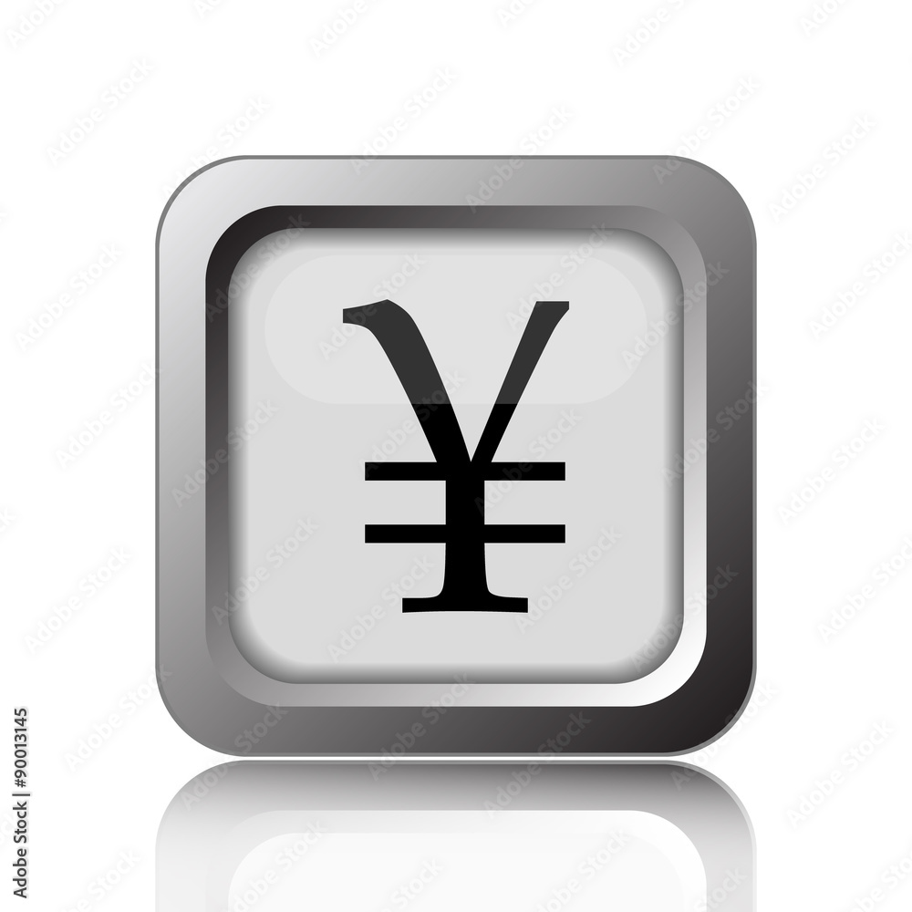 Obraz premium Yen icon