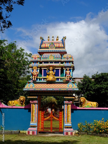 Temple Tamoul à La Réunion