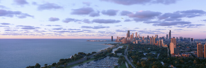 Chicago, Diversey Harbor Lincoln Park, Lake Michigan, Illinois
