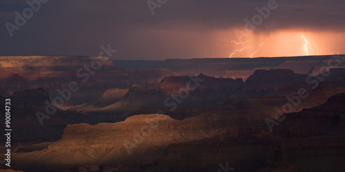 Storm over Grand Canyon