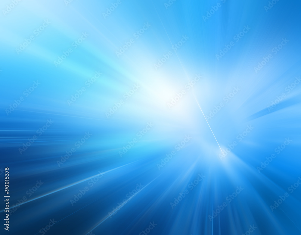 Fototapeta premium Abstract blue background