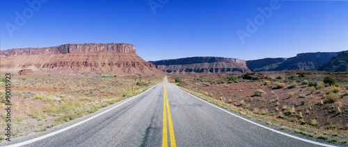 Route 128, Colorado River, View of a Butte