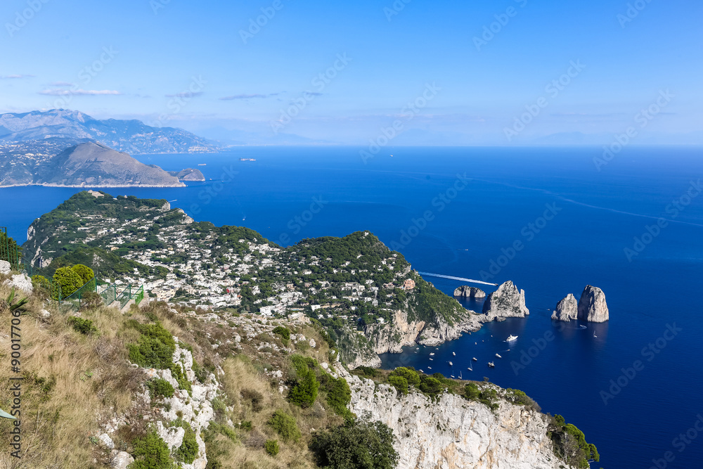 Capri island in Italy Capri island in Italy
