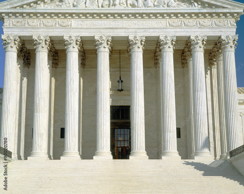 Front of US Supreme Court, Washington DC