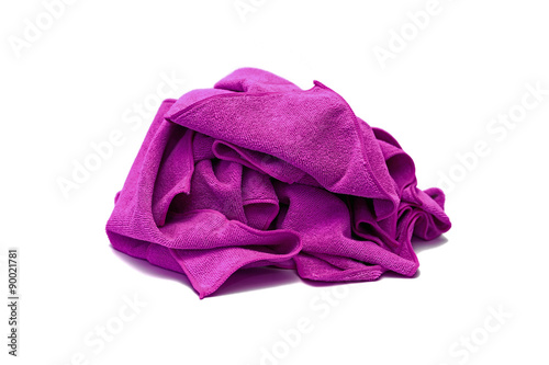Pile of pink rags