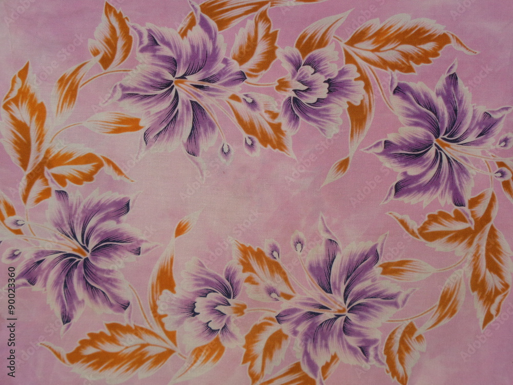 Old batik fabric texture Old batik fabric texture