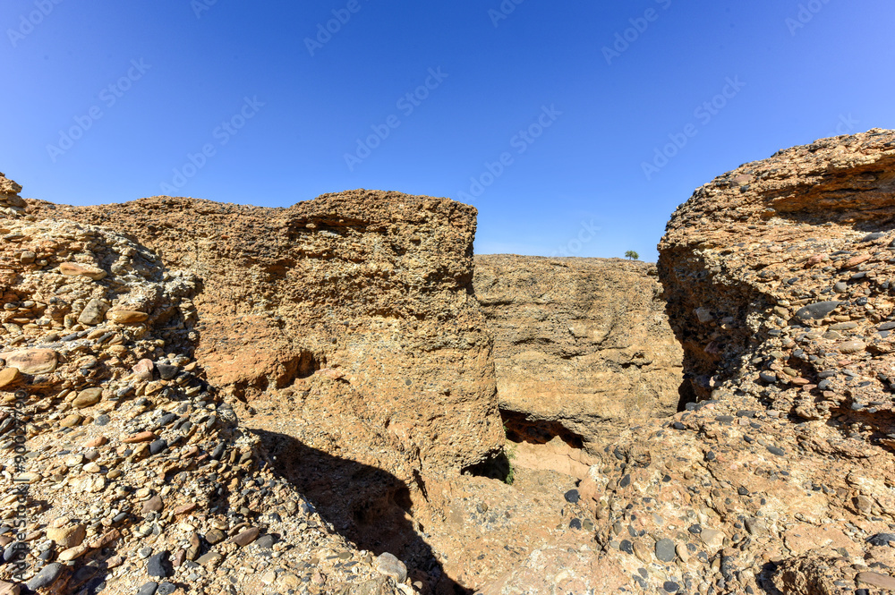 The Sesriem Canyon - Sossusvlei, Namibia The Sesriem Canyon - Sossusvlei, Namibia
