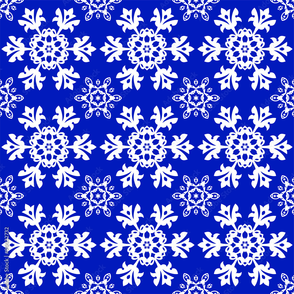 Snowflakes Christmas pattern, seamless vector background Snowflakes Christmas pattern, seamless vector background