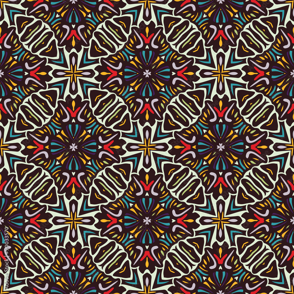 Tiled background with oriental ornaments, vector
Tiled background with oriental ornaments, vector
